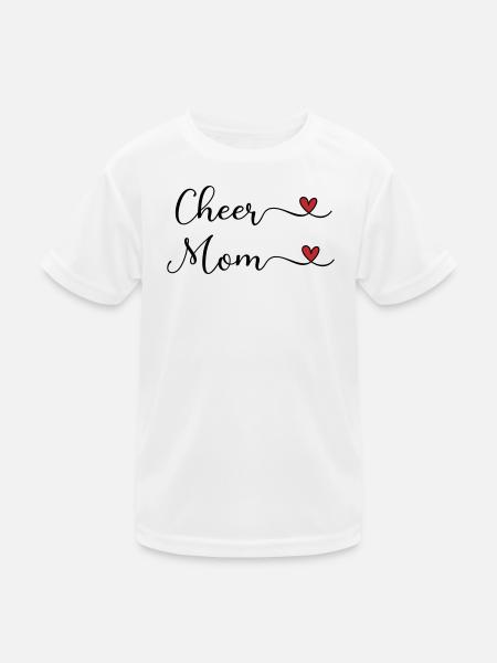 Prost Mama - Kinder Funktions-T-Shirt - Weiß - Vorne