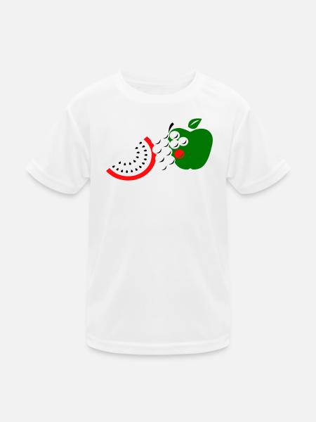 Fruit - T-shirt sport Enfant - blanc - Devant