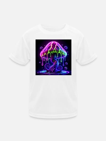 Psy_Toad_PEKE - Kids Functional T-Shirt - white - Front
