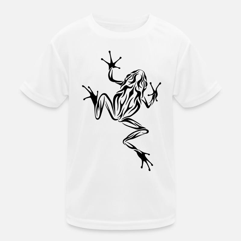 Frosch Tribal-Style Kinder Funktions-T-Shirt