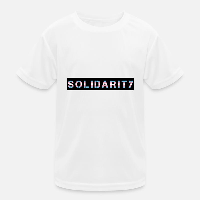 Solidarité trans T-shirt sport Enfant