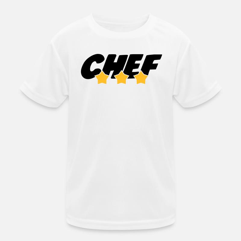 Chef cooking T-shirt sport Enfant