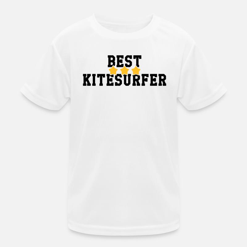 Kitesurfen / Kitesurfer / Kiteboarden / Kitesurf Kinder Funktions-T-Shirt