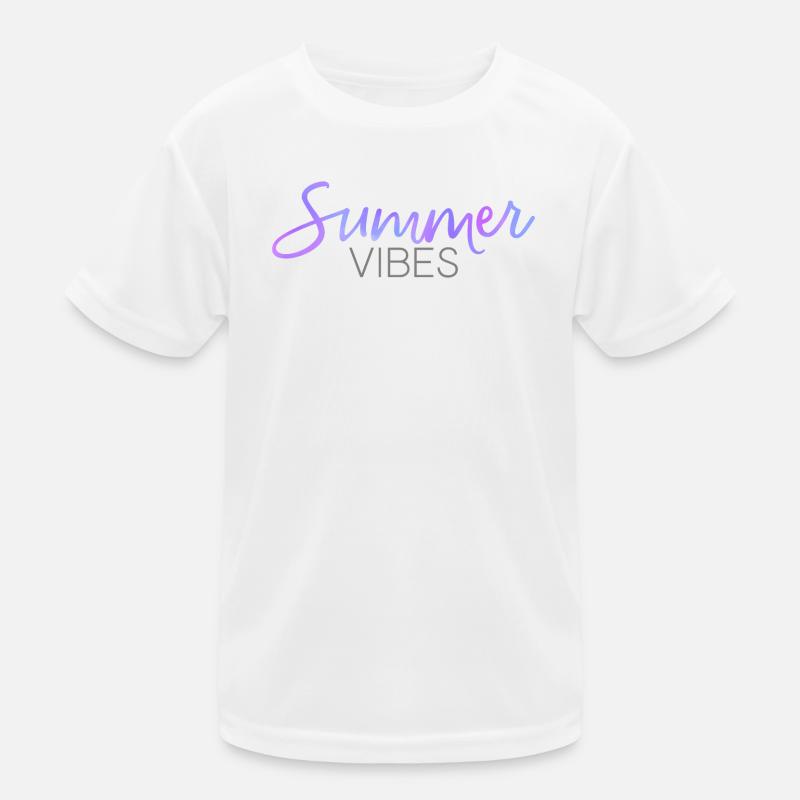 Sommer Vibes Kinder Funktions-T-Shirt