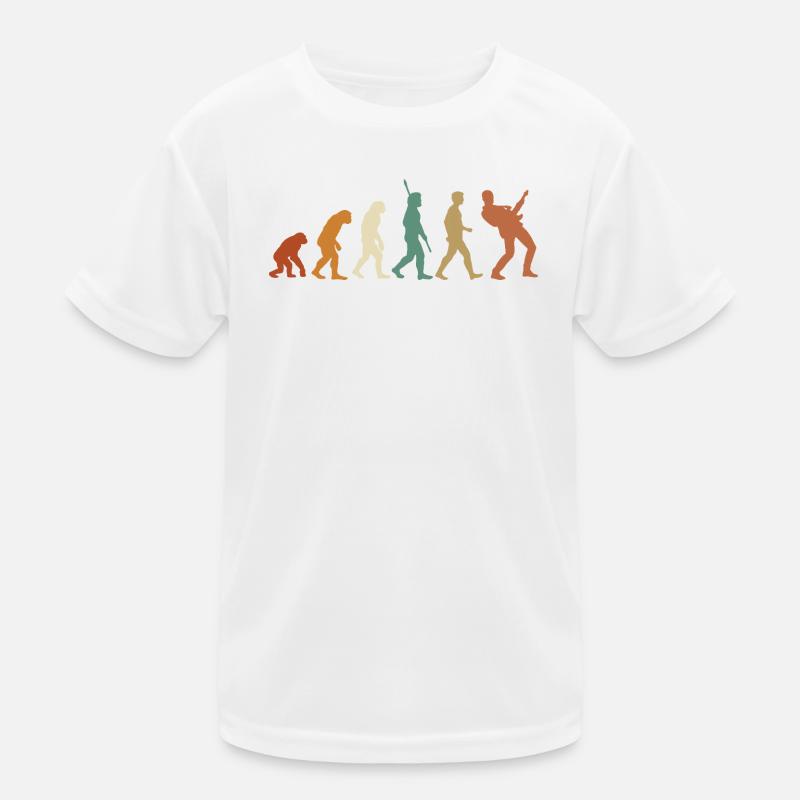 Evolution Music Rock Basse Guitare T-shirt sport Enfant