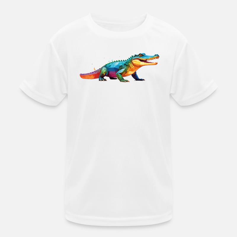 kroko_poly4 Kids Functional T-Shirt