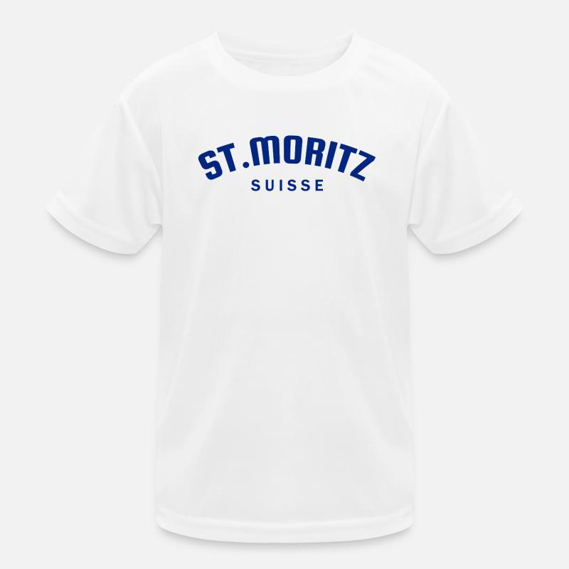 St. Moritz - Suisse - Switzerland - Swiss Kids Functional T-Shirt