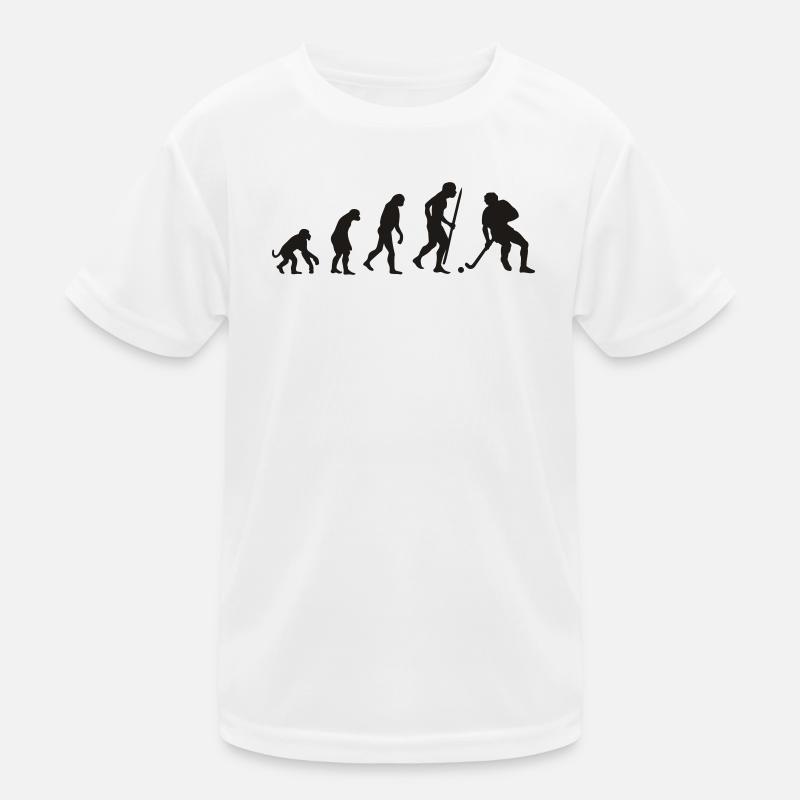 Evolution of field hockey Kids Functional T-Shirt