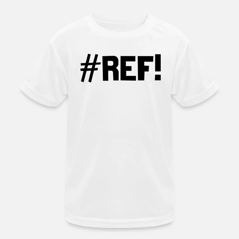 #REF! - Kinder Funktions-T-Shirt - Weiß