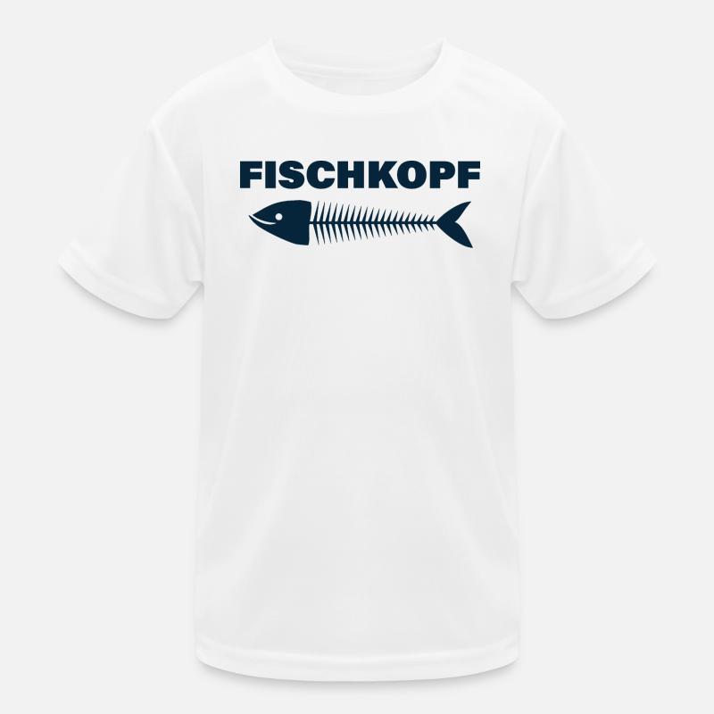 FISCHKOPF Kinder Funktions-T-Shirt