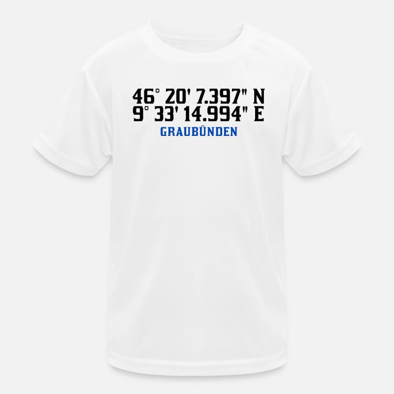 Grisons T-shirt sport Enfant