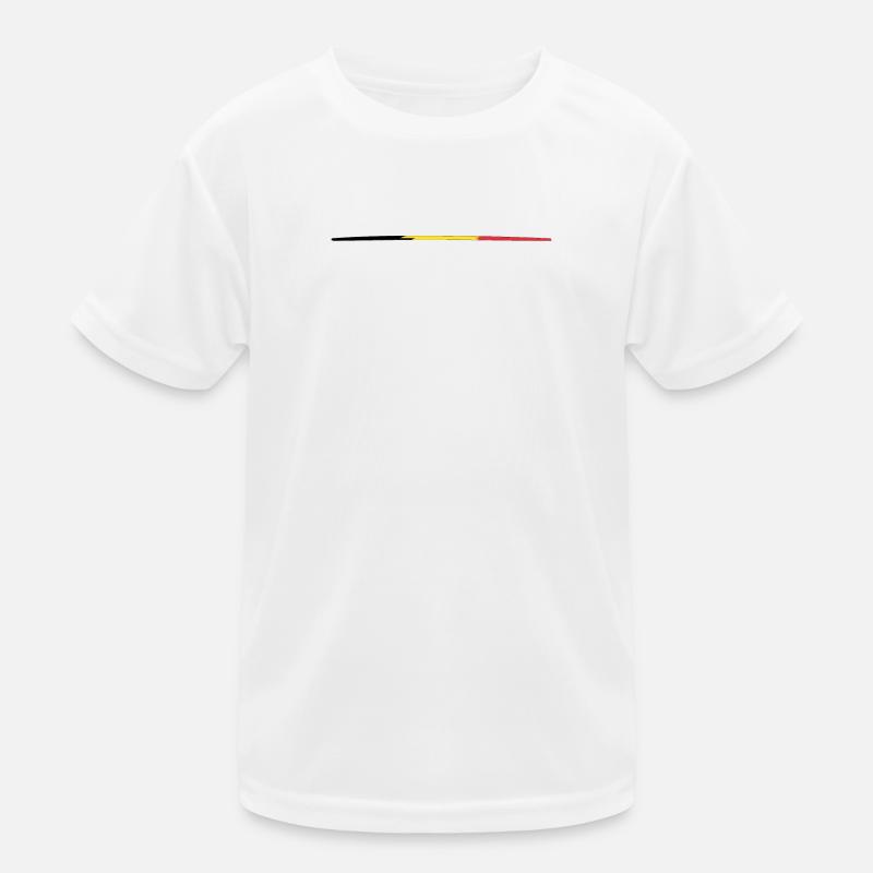 tricolore B Kinder Funktions-T-Shirt