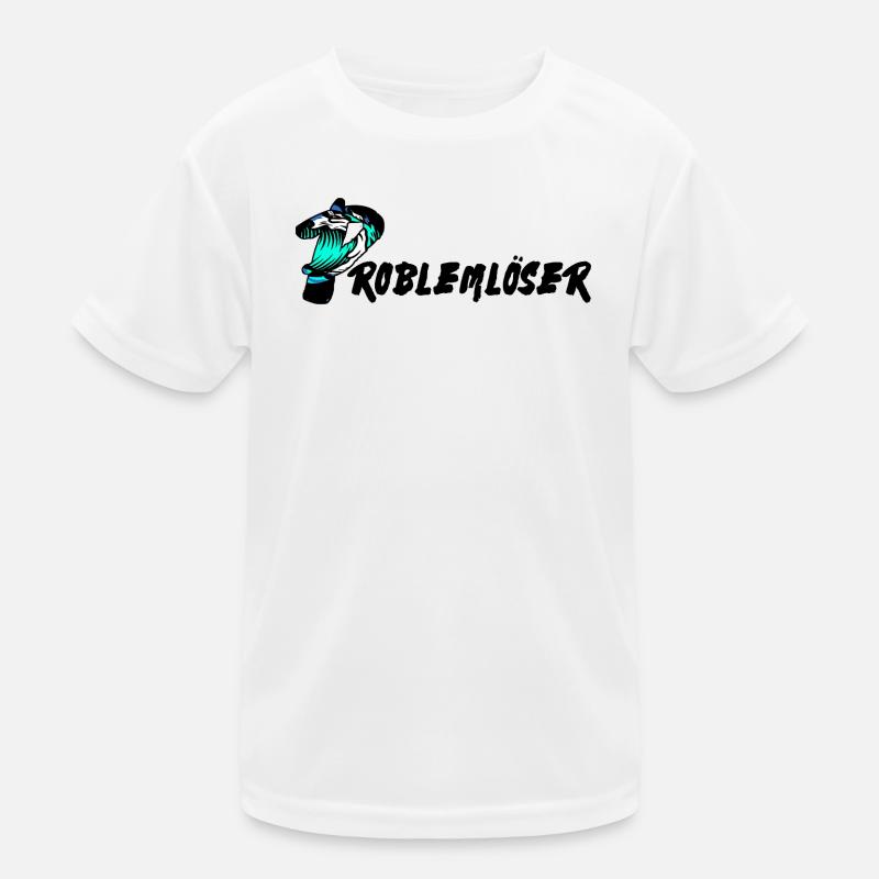 Problem solver text Kids Functional T-Shirt