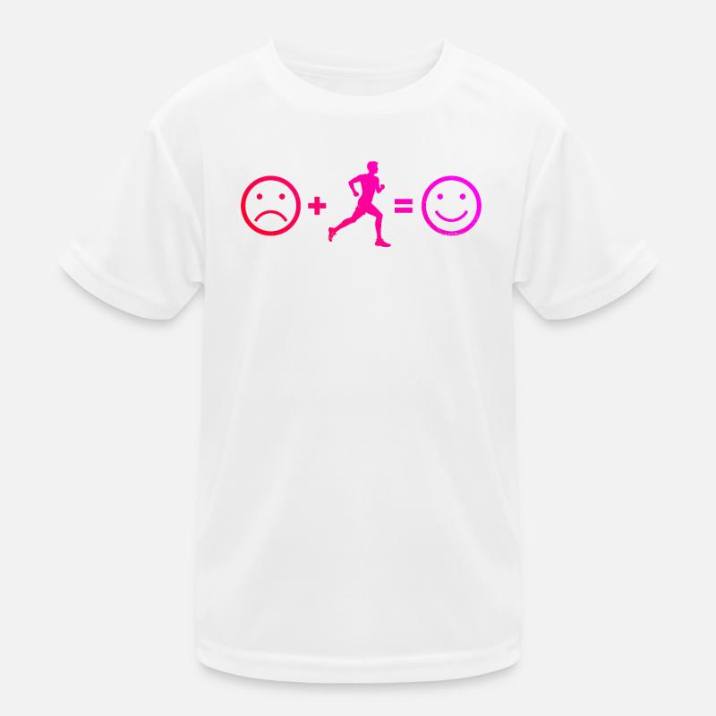 Geschenkidee für einen Running mit Running Kinder Funktions-T-Shirt