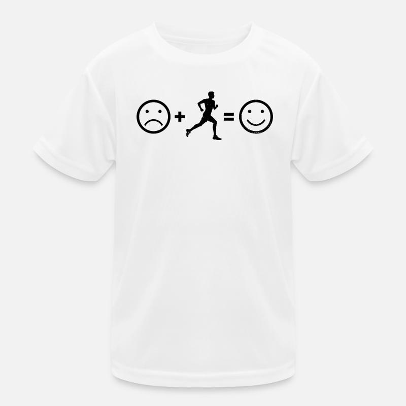 Geschenkidee für einen Running mit Running Kinder Funktions-T-Shirt
