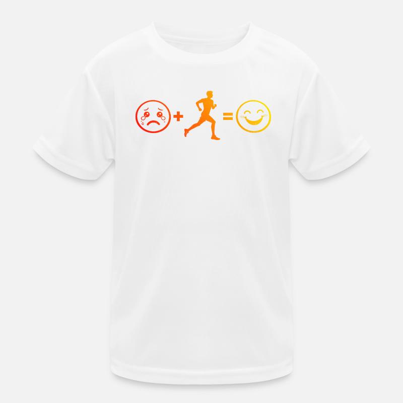 Geschenkidee für einen Running mit Running Kinder Funktions-T-Shirt