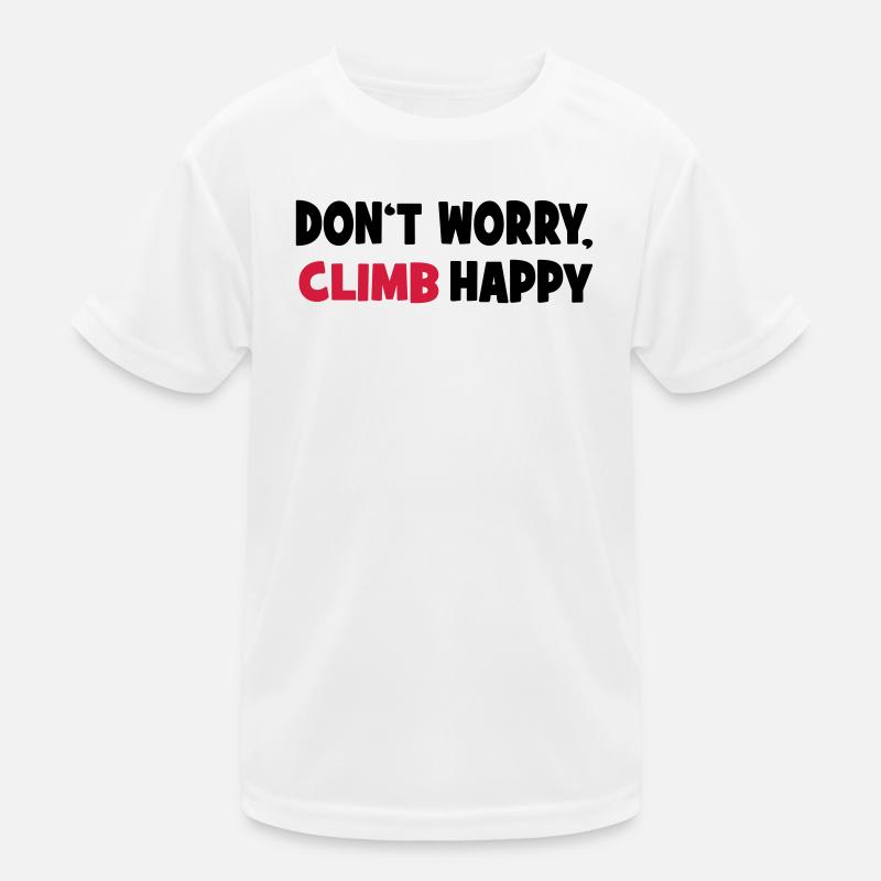 klettern Kinder Funktions-T-Shirt