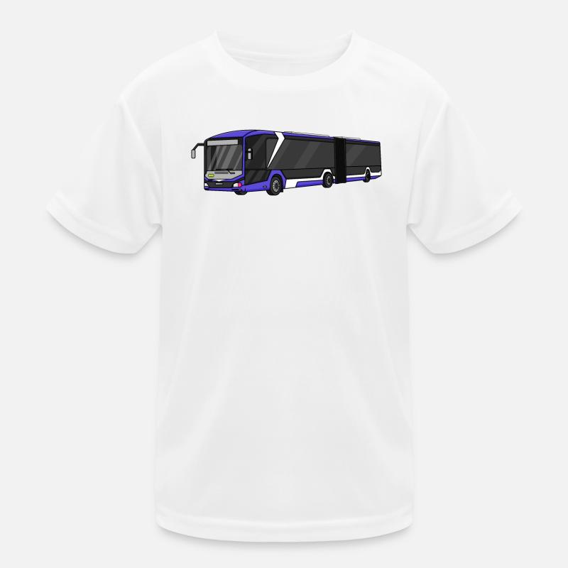 Bus, Schulbus, Busfahrer Kinder Funktions-T-Shirt