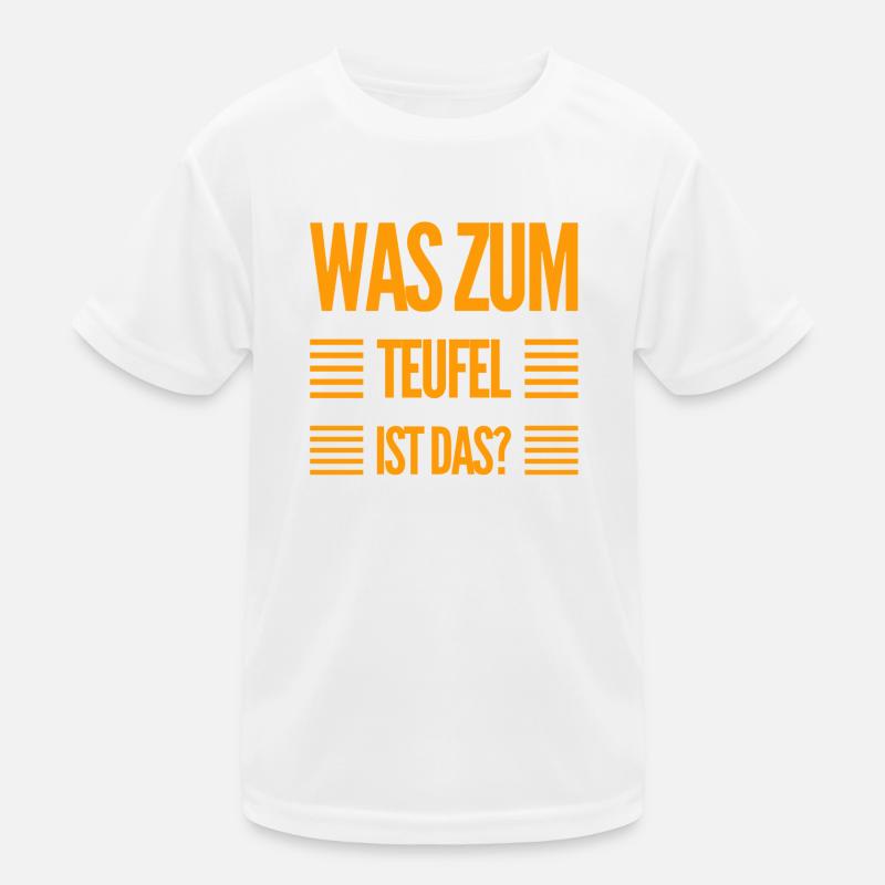 was ist das? Kinder Funktions-T-Shirt