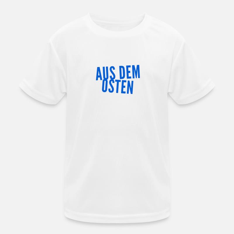 ich bin aus der Zone Kinder Funktions-T-Shirt