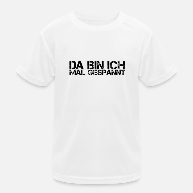 es bleibt spannend Kinder Funktions-T-Shirt