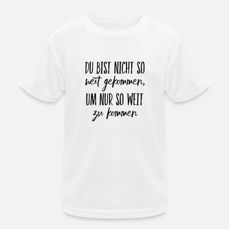 geh weiter Kinder Funktions-T-Shirt