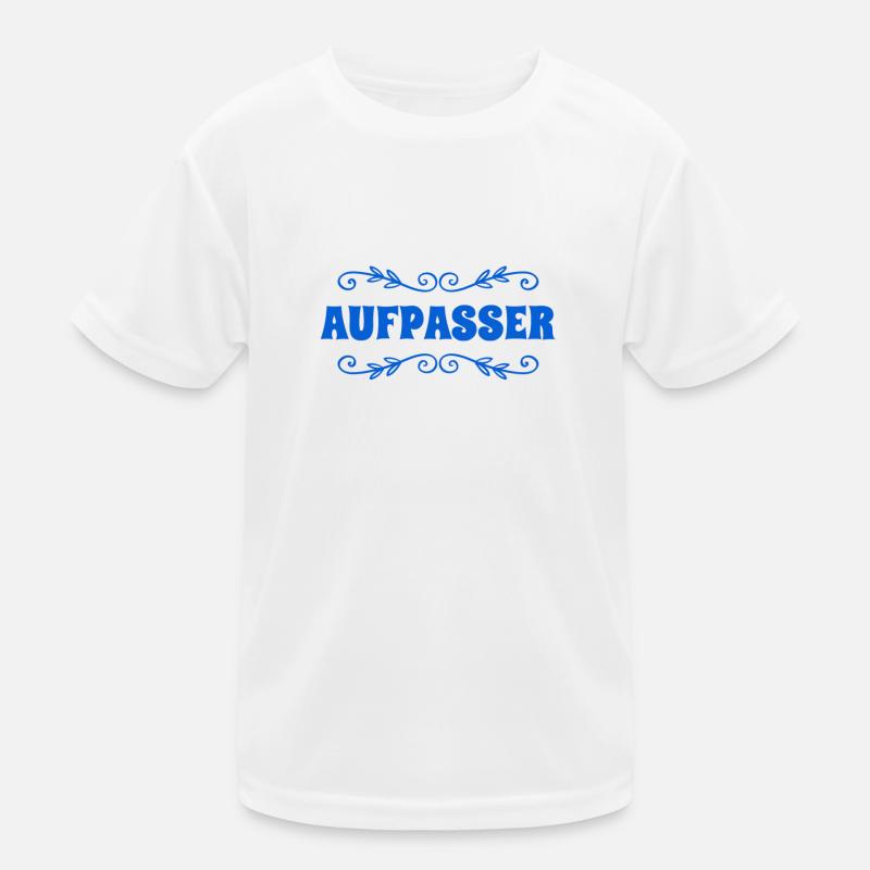 Aufpasser Kinder Funktions-T-Shirt