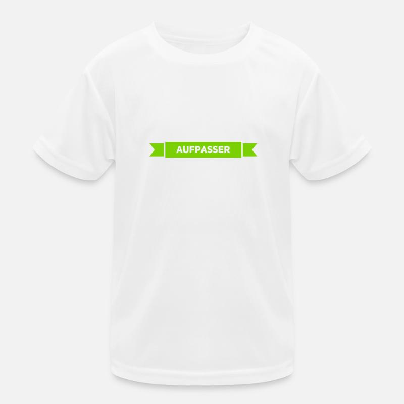 ich bin ein Aufpasser Kinder Funktions-T-Shirt
