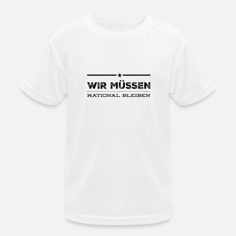 rational ist wunderbar Kinder Funktions-T-Shirt
