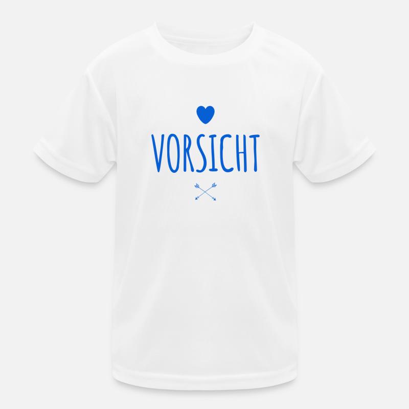Warnung Kinder Funktions-T-Shirt