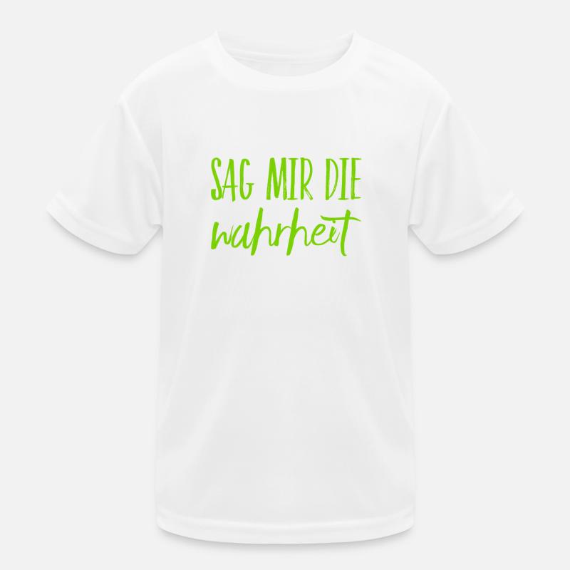 sei ehrlich Kinder Funktions-T-Shirt