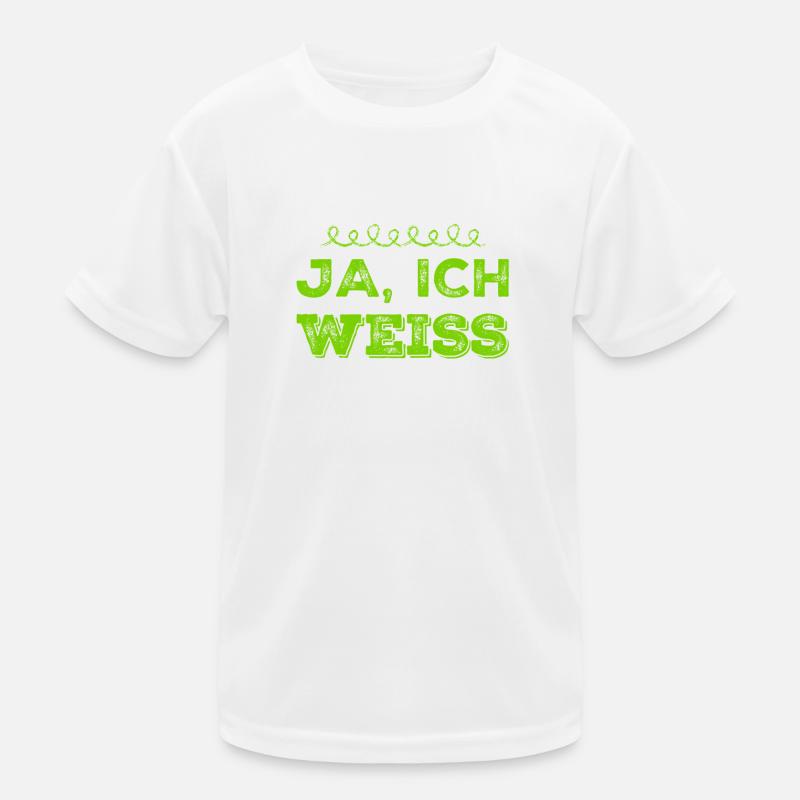 ist mir klar Kinder Funktions-T-Shirt