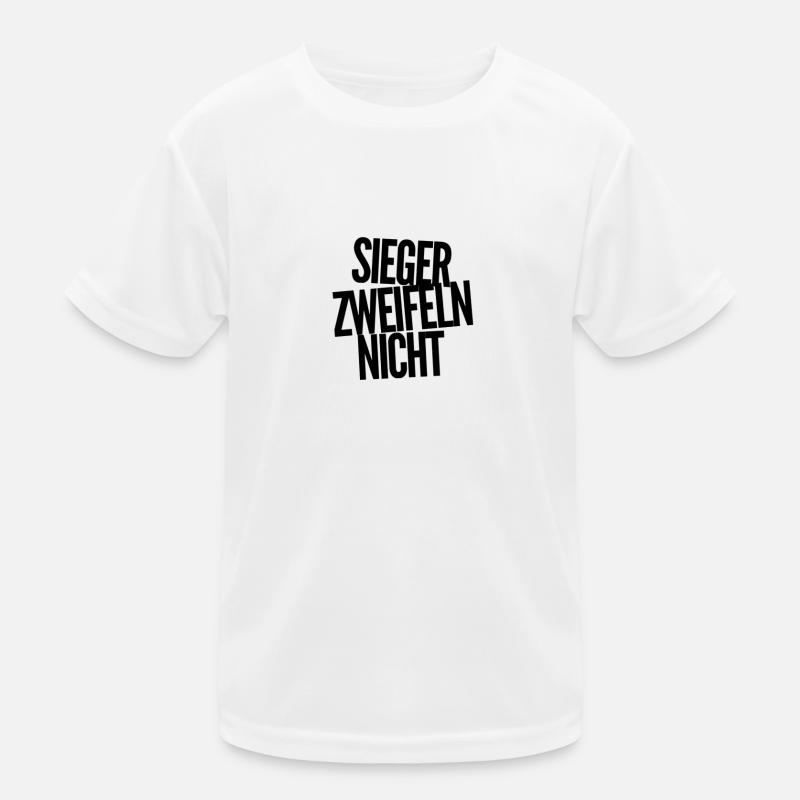 ich bin ein Sieger Kinder Funktions-T-Shirt