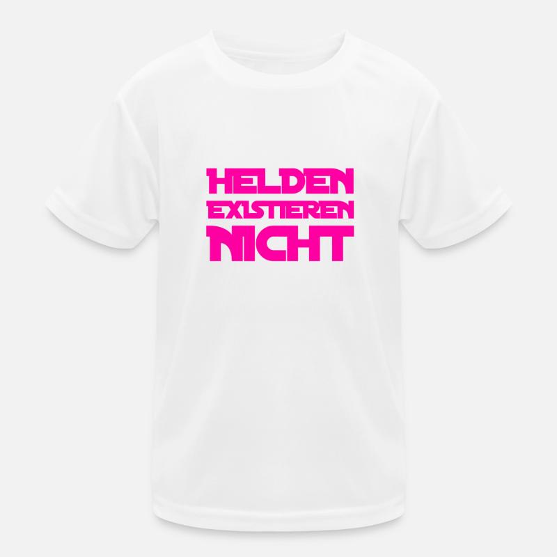 Helden waren gestern Kinder Funktions-T-Shirt