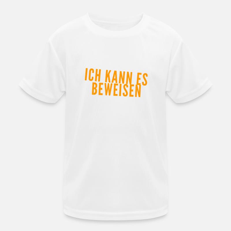 ich habe den Beleg Kinder Funktions-T-Shirt