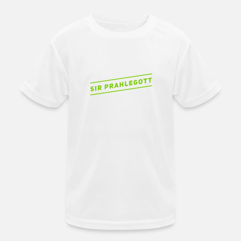 Sir Prahlegott Kinder Funktions-T-Shirt