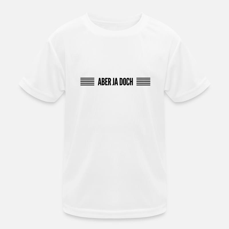 ja Kinder Funktions-T-Shirt