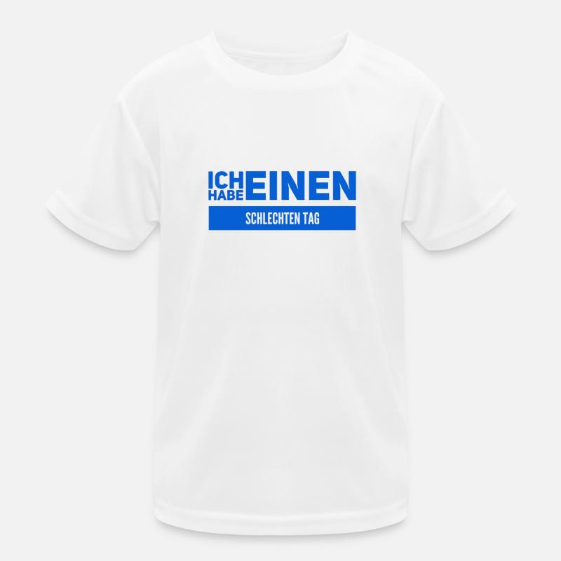 schlechte Laune Kinder Funktions-T-Shirt