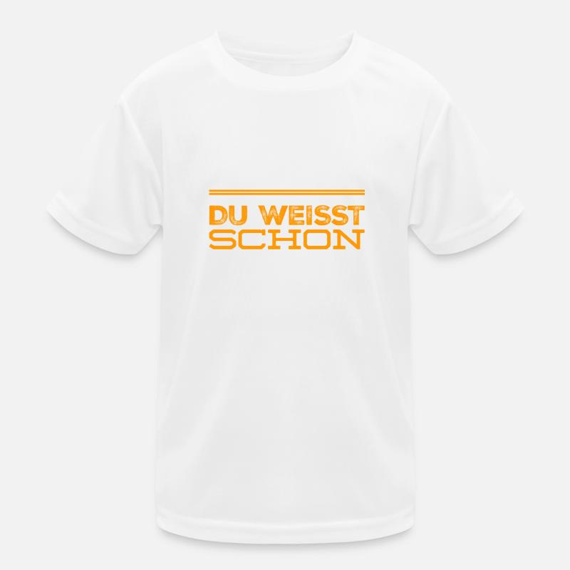das ist dir doch klar Kinder Funktions-T-Shirt