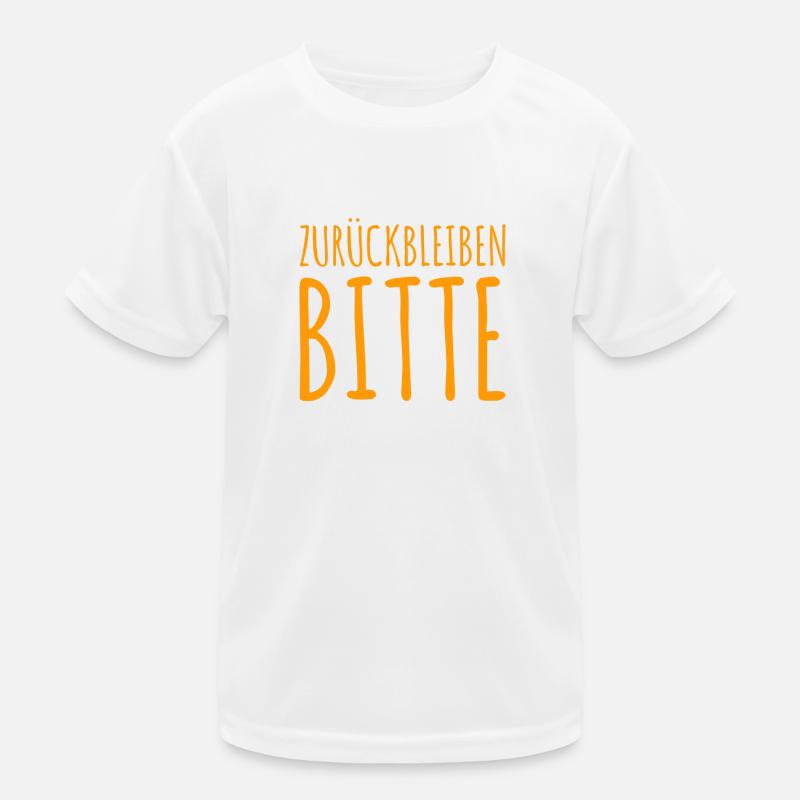 Vorsicht bei der Einfahrt Kinder Funktions-T-Shirt