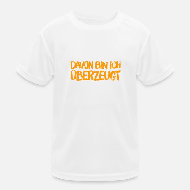 ich bin mir sicher Kinder Funktions-T-Shirt
