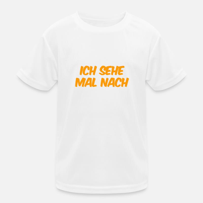 ich sehe mal nach Kinder Funktions-T-Shirt