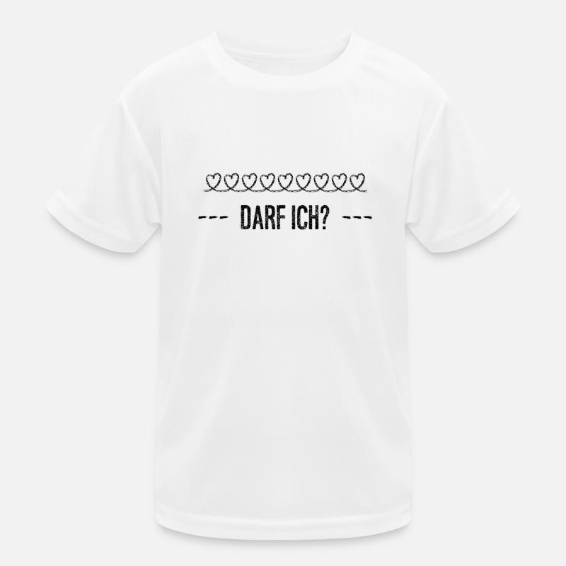 darf ich das? Kinder Funktions-T-Shirt