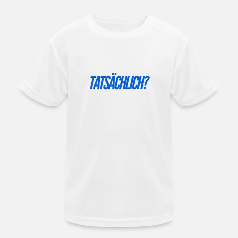 bist du sicher? Kinder Funktions-T-Shirt