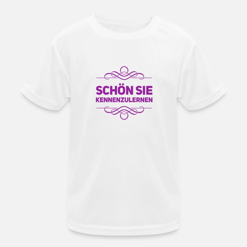 sie mag ich Kinder Funktions-T-Shirt