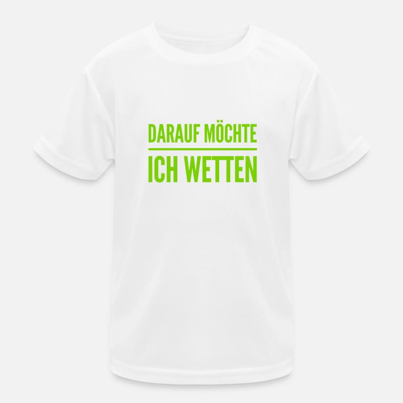wetten wir? Kinder Funktions-T-Shirt