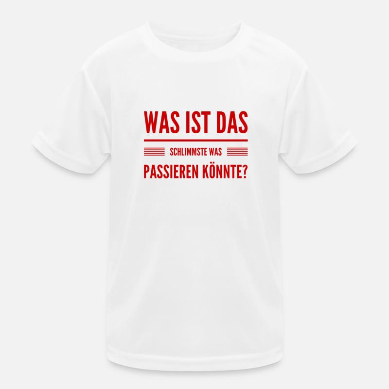 das wird schon werden Kinder Funktions-T-Shirt