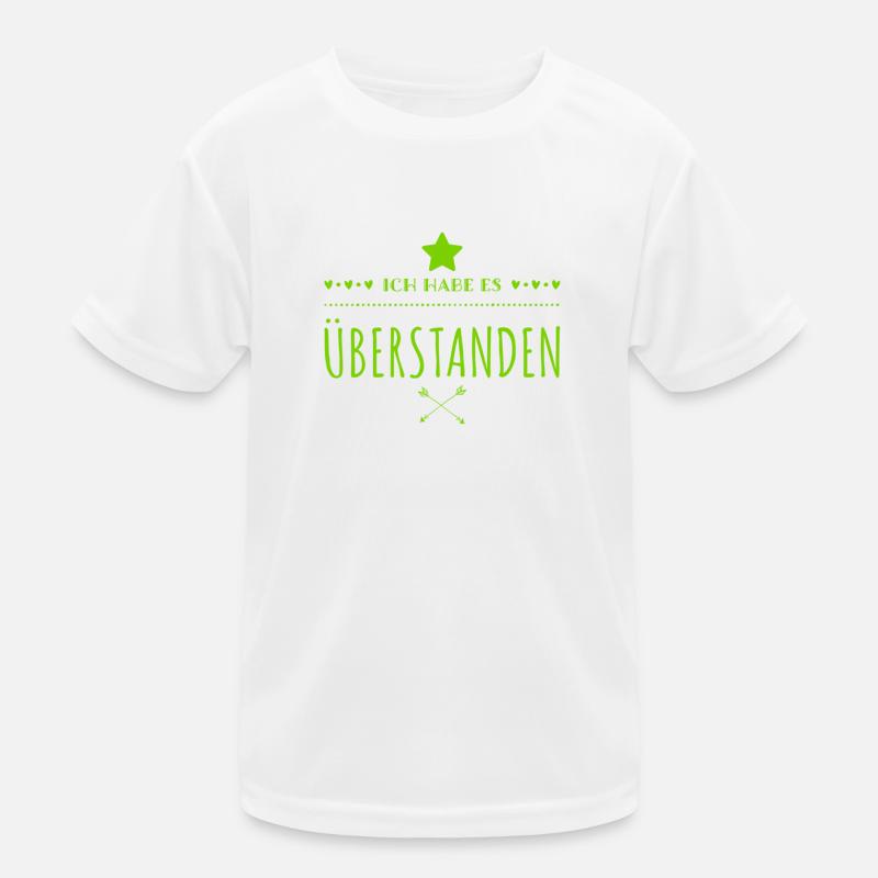 endlich vorbei Kinder Funktions-T-Shirt
