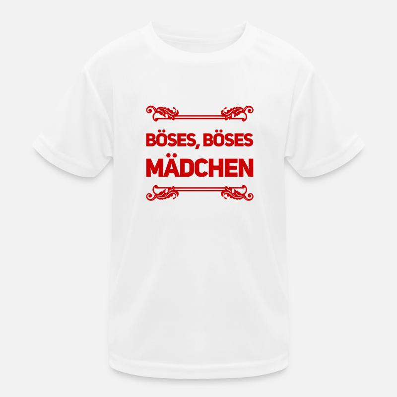 gemeines Mädchen Kinder Funktions-T-Shirt