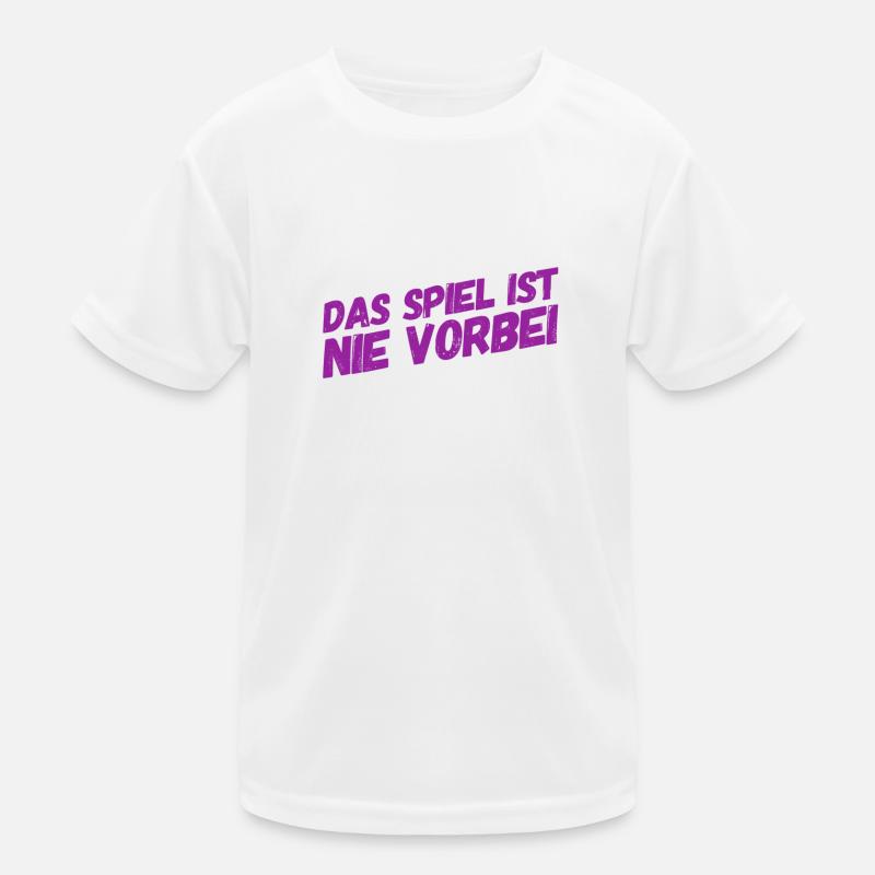 es wird nie vorbei sein Kinder Funktions-T-Shirt